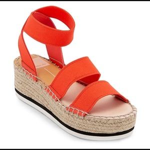 Dolce Vita Lury Espadrille Coral 6.5 NEW